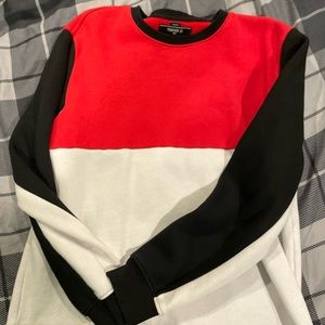 Forever 21 Colorblock Sweatshirt